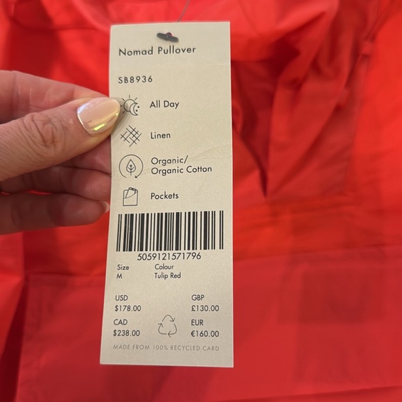 Sweaty Betty Nomad Pullover Jacket - Picture 9 of 9